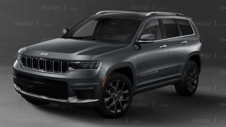 Nuova Jeep Grand Cherokee render