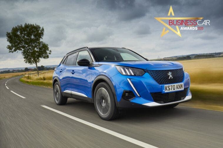 Nuova Peugeot e-2008 Business Car Awards