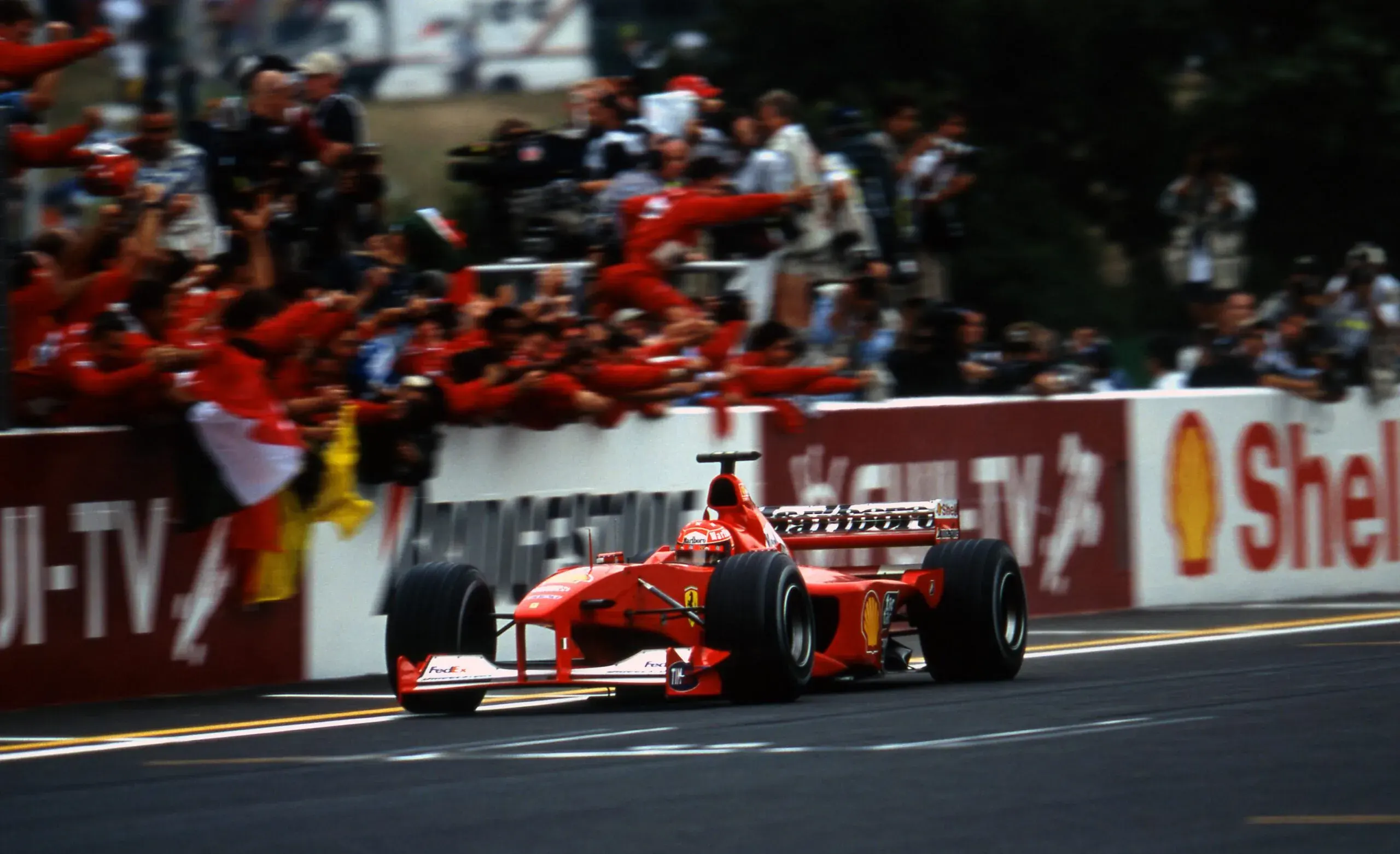Schumacher Suzuka 2000