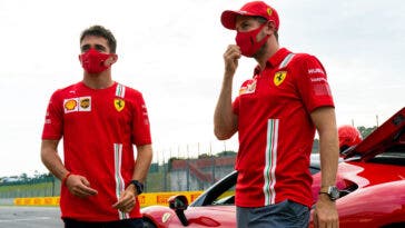 Vettel Leclerc