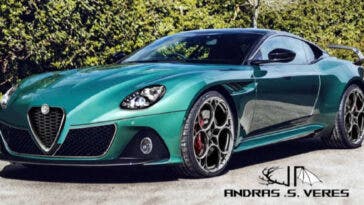 Alfa Romeo 8C Render