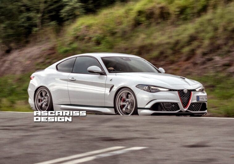 Alfa Romeo Giulia Coupé render