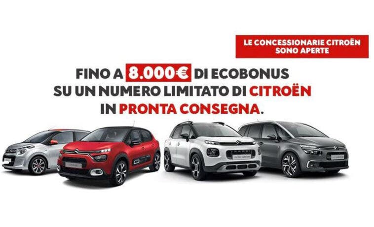 Citroën Ecobonus 8000 euro
