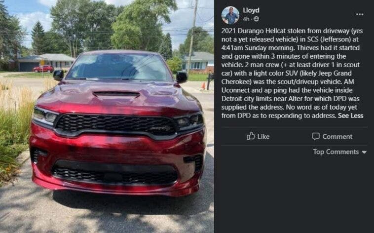 Dodge Durango SRT Hellcat