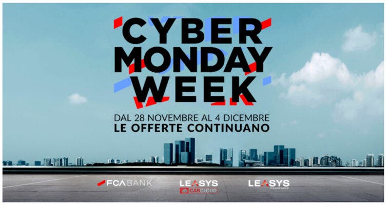 FCA Bank Cyber Monday Week