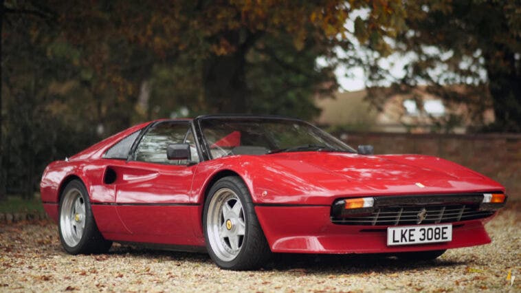 Ferrari 308 GTS elettrica