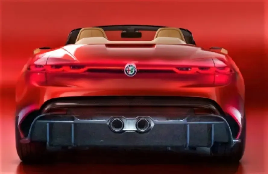 Alfa Romeo Spider Render