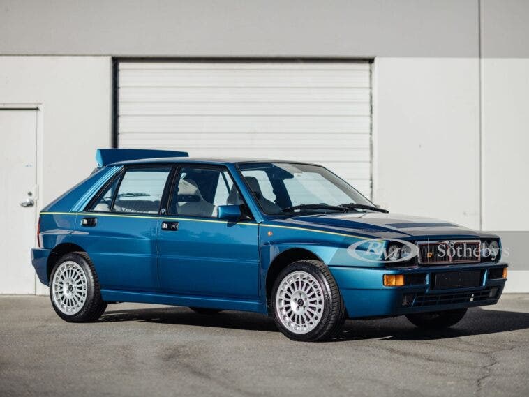 Lancia Delta HF Integrale Evoluzione II Blu Lagos 1975 asta