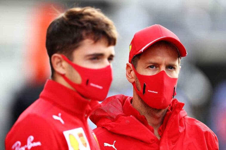 Vettel Leclerc