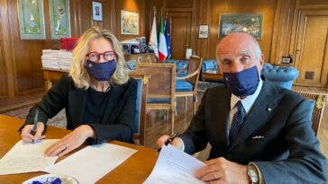 Monica Macaluso e Sticchi Damiani