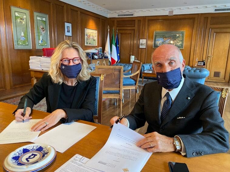 Monica Macaluso e Sticchi Damiani