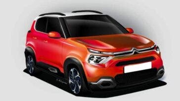 Nuova Citroën C3 render