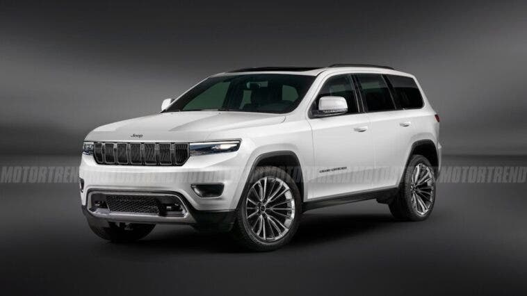 Nuova Jeep Grand Cherokee render