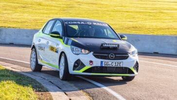 Opel Corsa-e Rally test