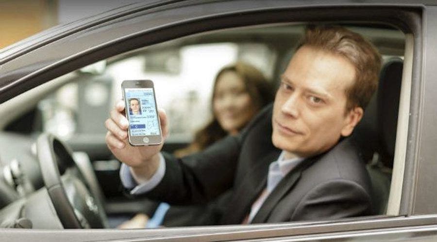 Patente guida su smartphone