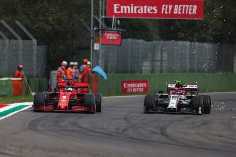 Imola Vettel GIovinazzi