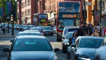 londra traffico