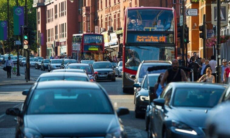 londra traffico