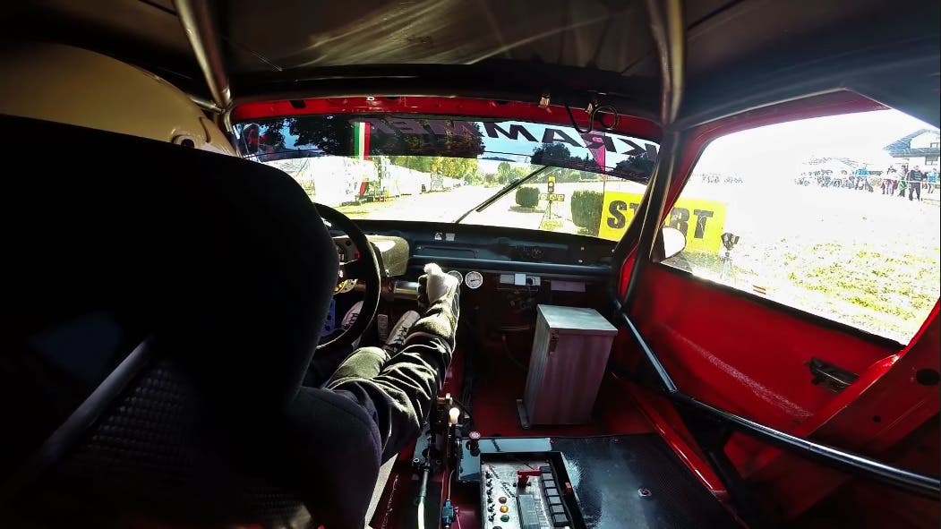 Alfa Romeo 33 gara in salita