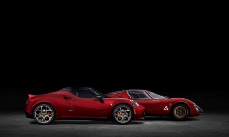 Alfa Romeo 4C Spider 33 Stradale Tributo