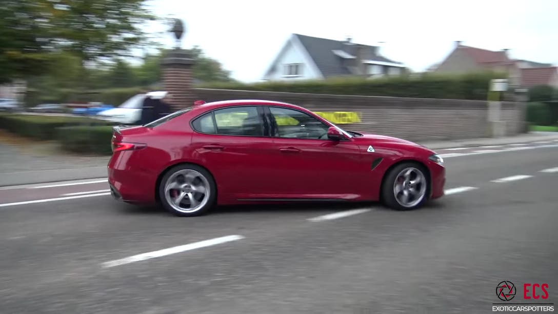 Alfa Romeo Giulia Quadrifoglio Olanda Belgio