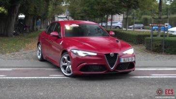 Alfa Romeo Giulia Quadrifoglio Olanda Belgio