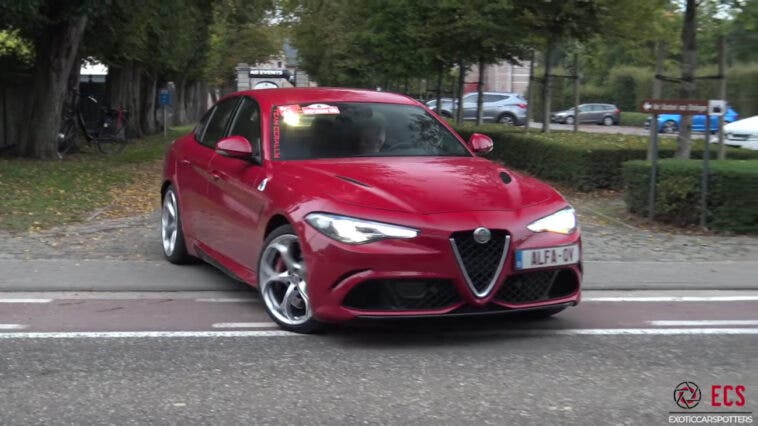 Alfa Romeo Giulia Quadrifoglio Olanda Belgio