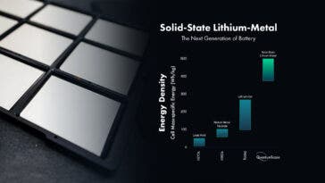 Batteria allo stato solido QuantumScape