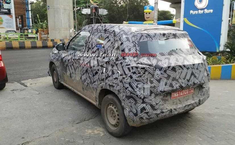 Citroën C3 SUV foto spia India
