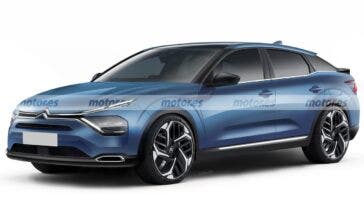 Citroën C5 2022 render