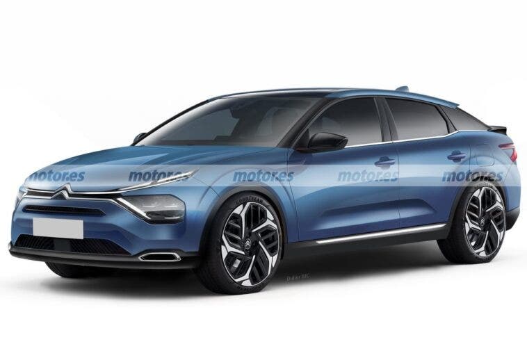 Citroën C5 2022 render