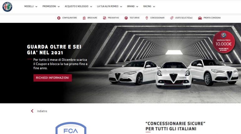 Coupon 10 000 Euro Alfa Romeo Con Finanziamenti ClubAlfa it