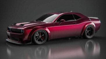Dodge Challenger 392 render