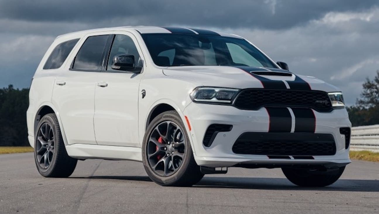 Dodge Durango SRT 2021 SRT Black e Redline Stripe