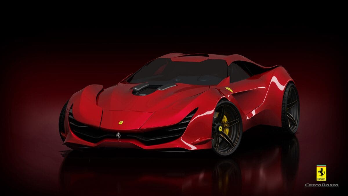 Ferrari CascoRosso: il concept che immagina le future supercar di Maranello - ClubAlfa.it
