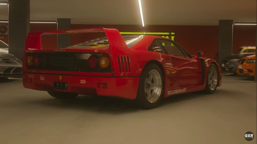 Ferrari F40 scarico Tubi