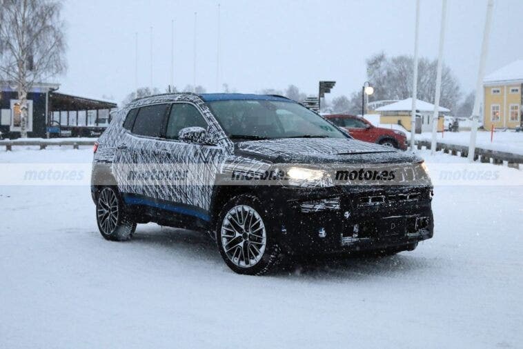 Jeep Compass 2022 foto spia Europa