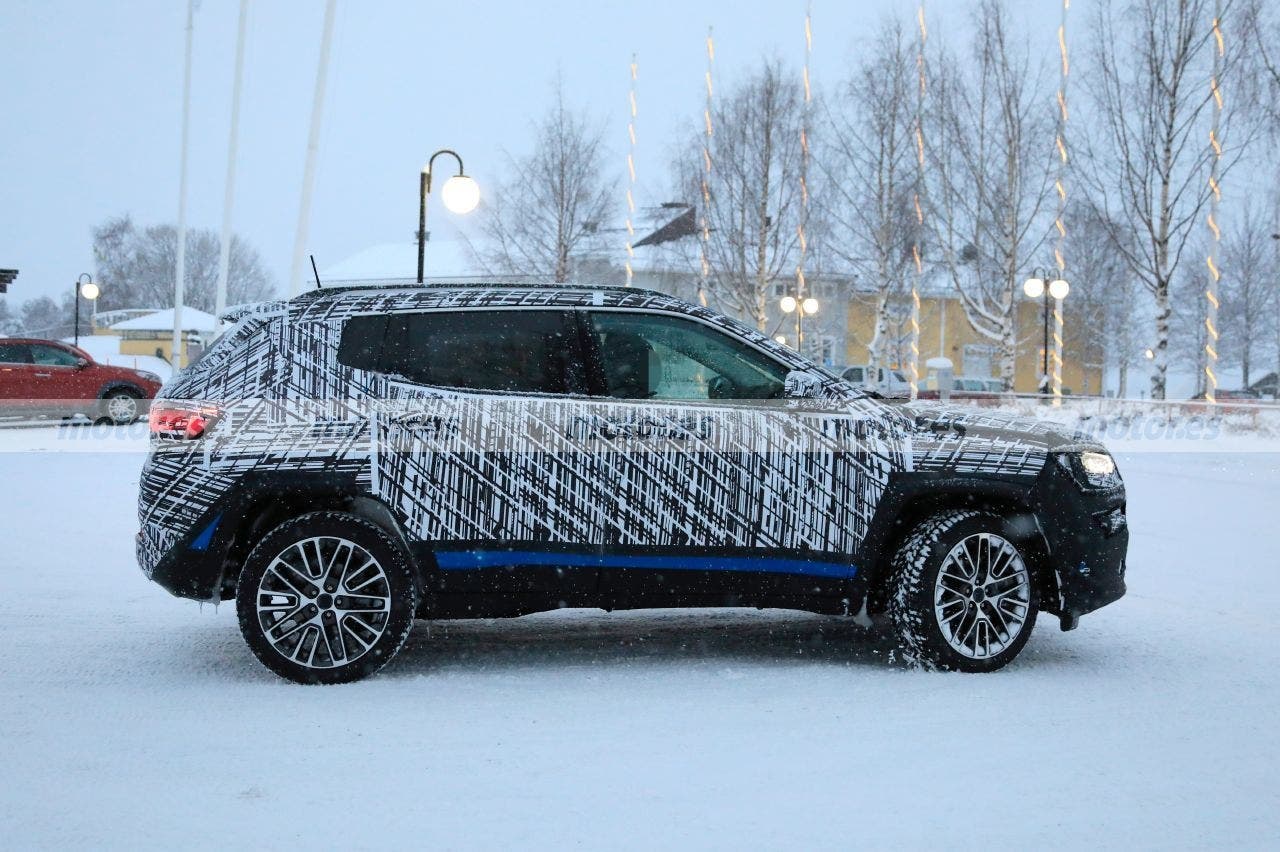 Jeep Compass 2022 foto spia Europa