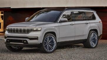 Jeep Grand Cherokee 2022 render