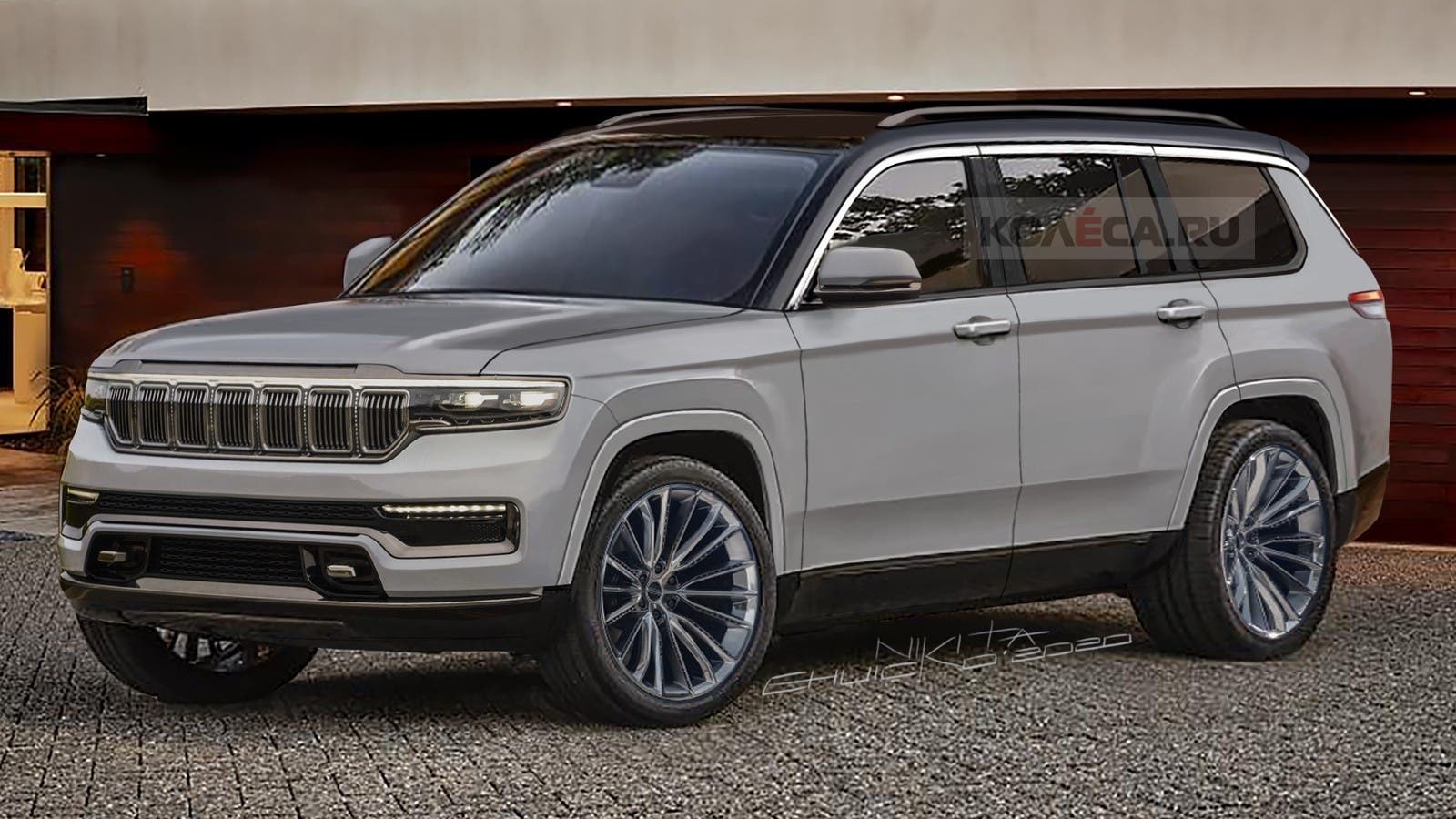 Jeep Grand Cherokee 2022: ecco un accurato progetto digitale - ClubAlfa.it
