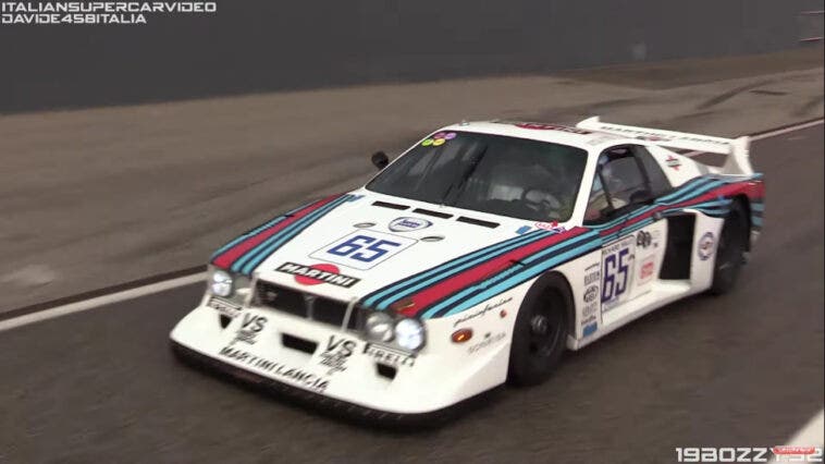 Lancia Beta Montecarlo Turbo pista