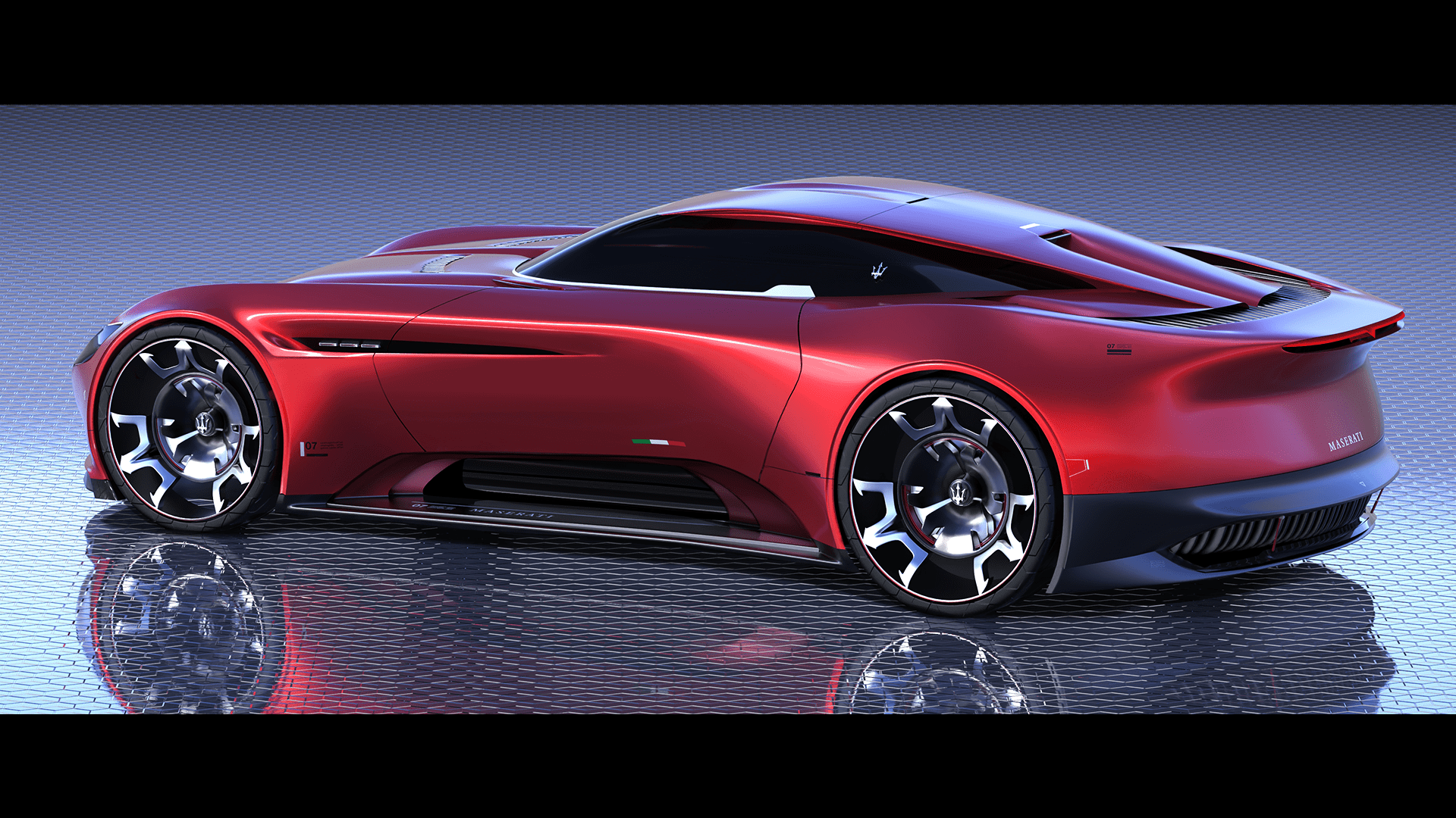 Maserati concept elettrico
