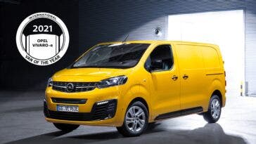 Nuovo Opel Vivaro-e International Van of the Year 2021