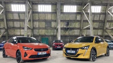 Opel Corsa e Peugeot 2008