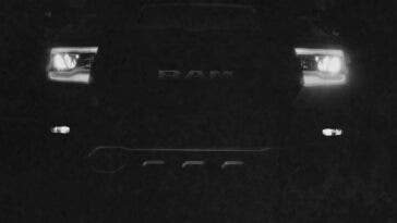 Ram 1500 2021 teaser Brasile
