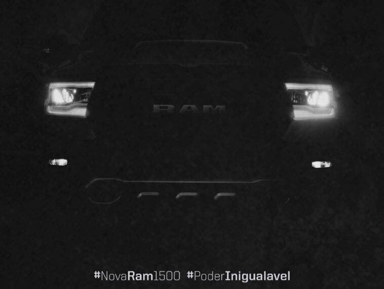 Ram 1500 2021 teaser Brasile