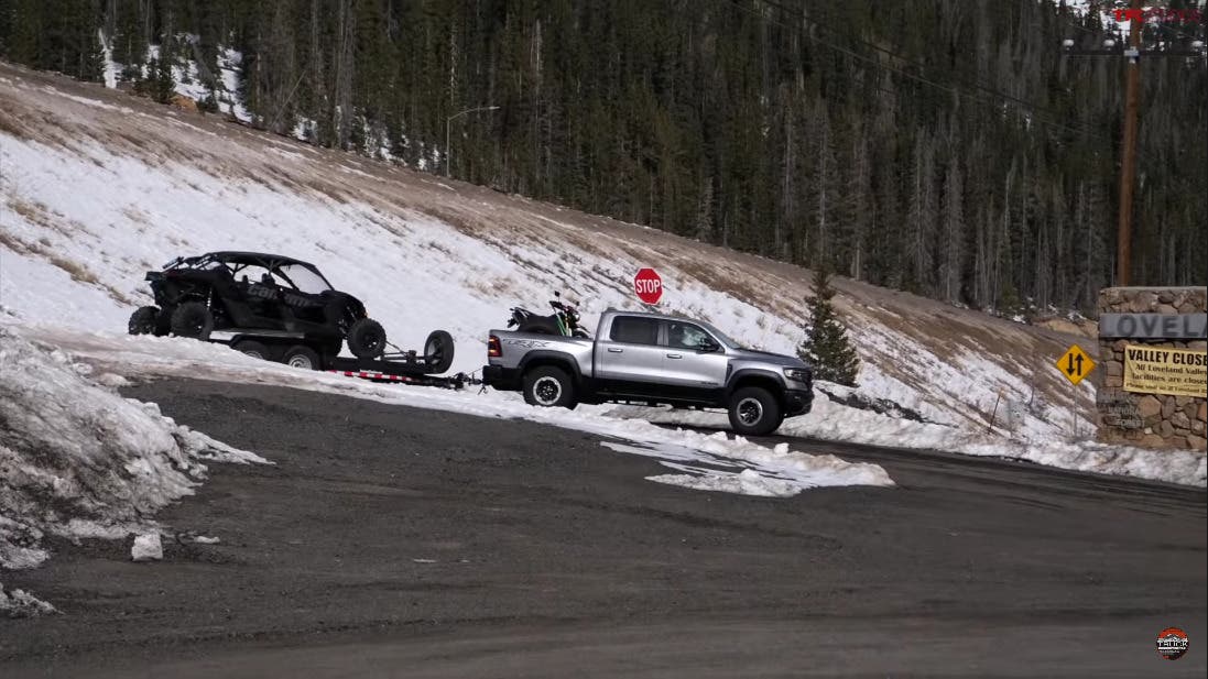 Ram 1500 TRX test