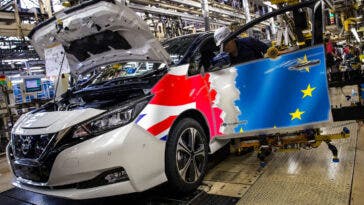 Regno Unito settore auto danneggiato