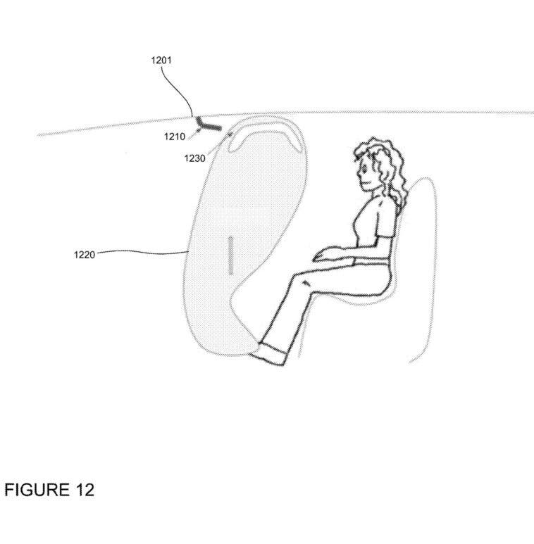 Waymo nuovo airbag brevetto