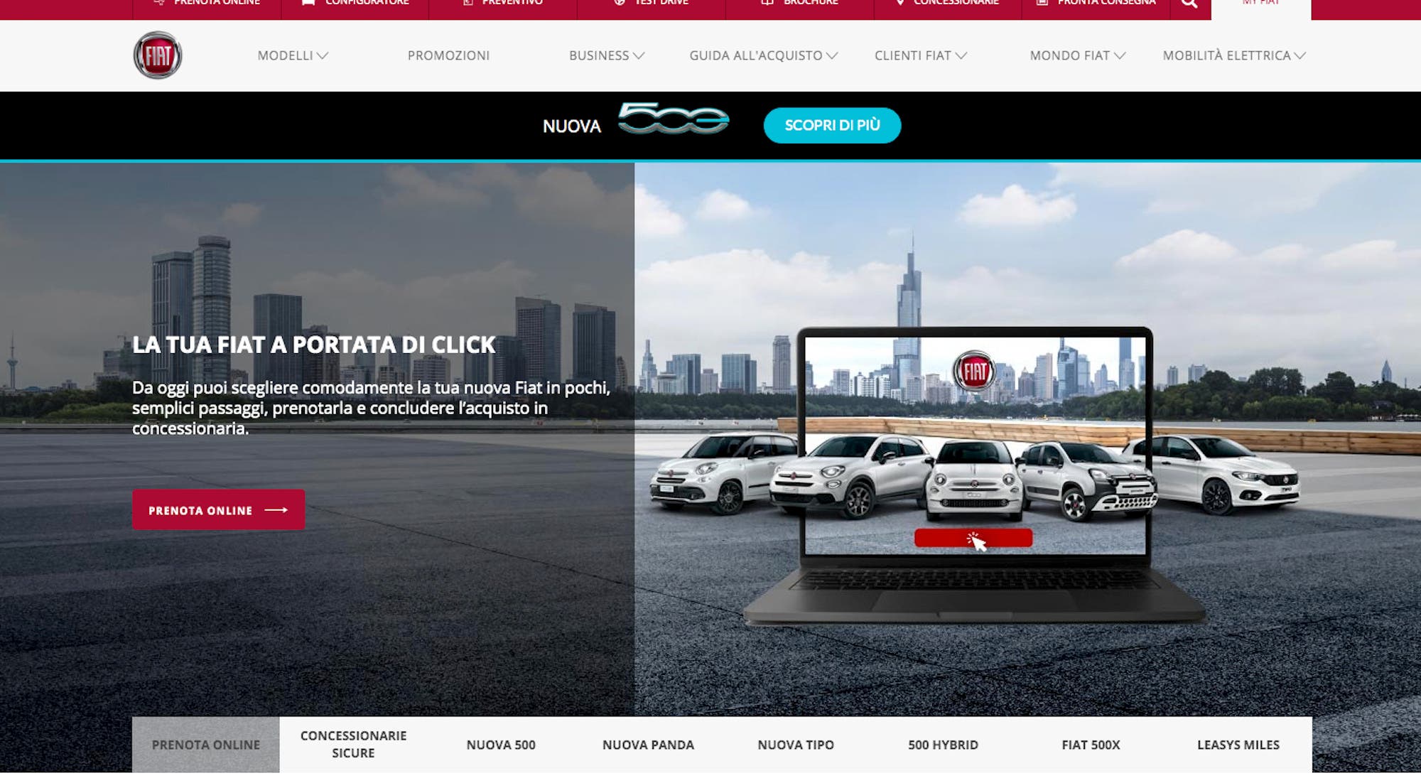 FCA e Shop per comprare l auto online a gonfie vele ClubAlfa
